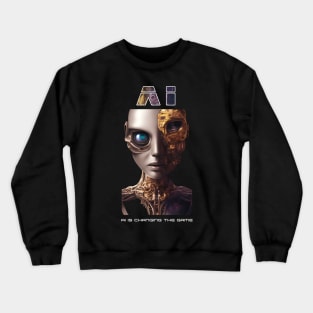 Unlock the potential of AI, unlock the future. Crewneck Sweatshirt